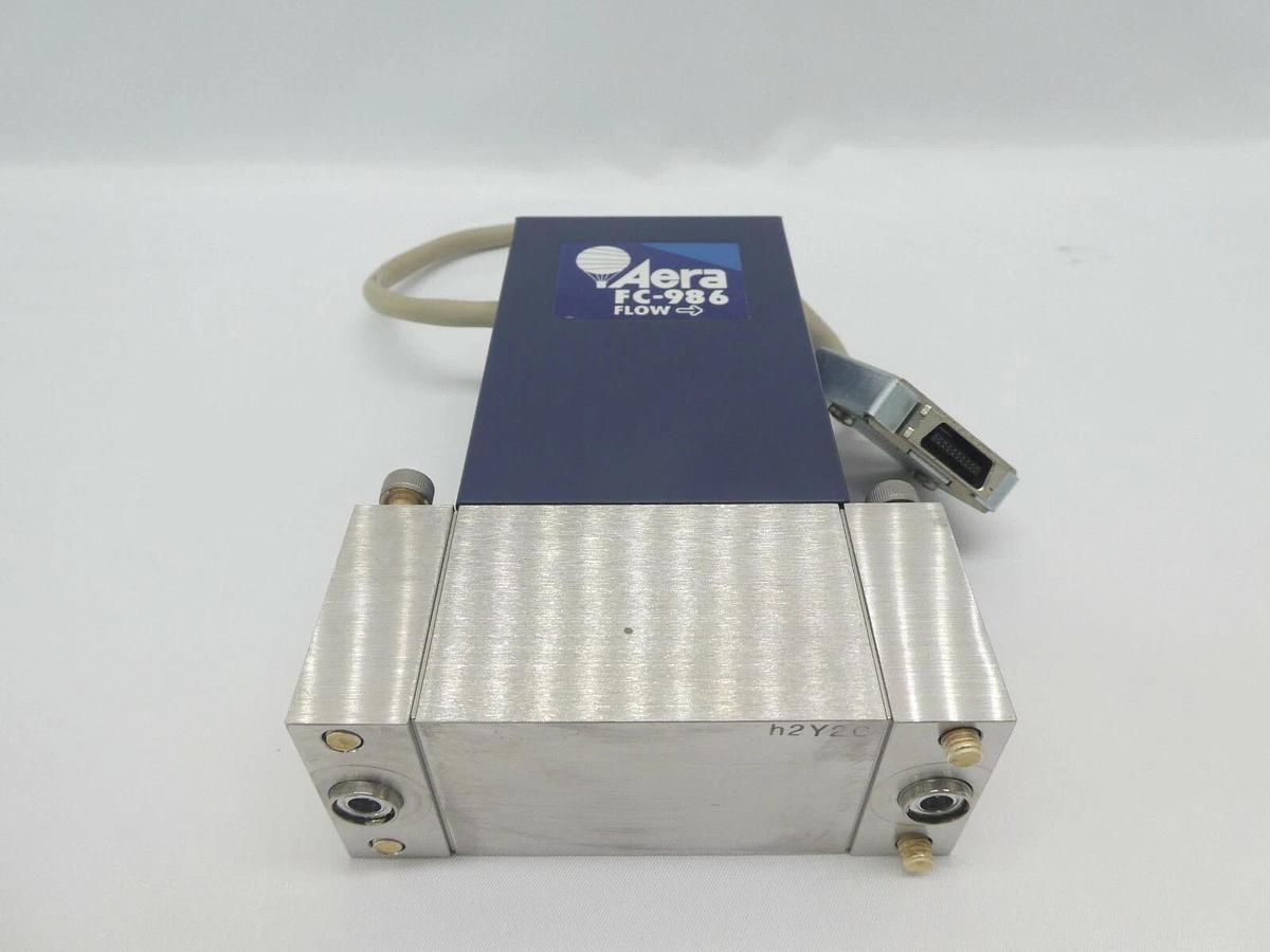 Used Aera TC FC-986Y-BF Mass Flow Controller MFC FC-986 10 SLM O2 Working Surplus