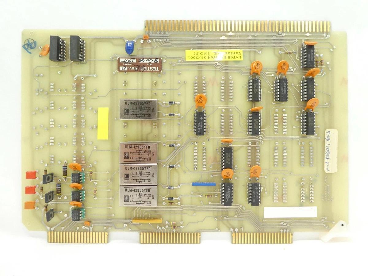 Used Varian Semiconductor VSEA D-F3856001 Beam Line Logic Board PCB Card Rev. D Spare
