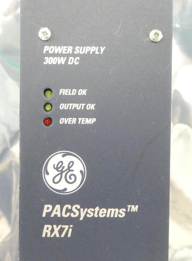 Used GE Fanuc IC698PSD300D Power Supply Module PLC PACSystems RX7i PCB Card Working