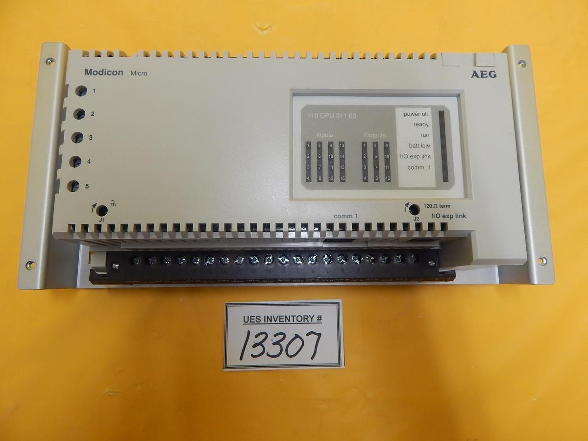 Used Schneider Automation 043 506 698 Modicon Micro 110 CPU 311 00 AEG Used Working