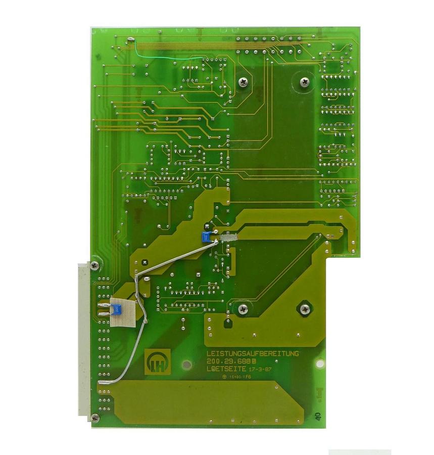 Used Leybold 200.29.688 Power Supply LA Leistungsaufbereitung PCB Card UL 500 Working