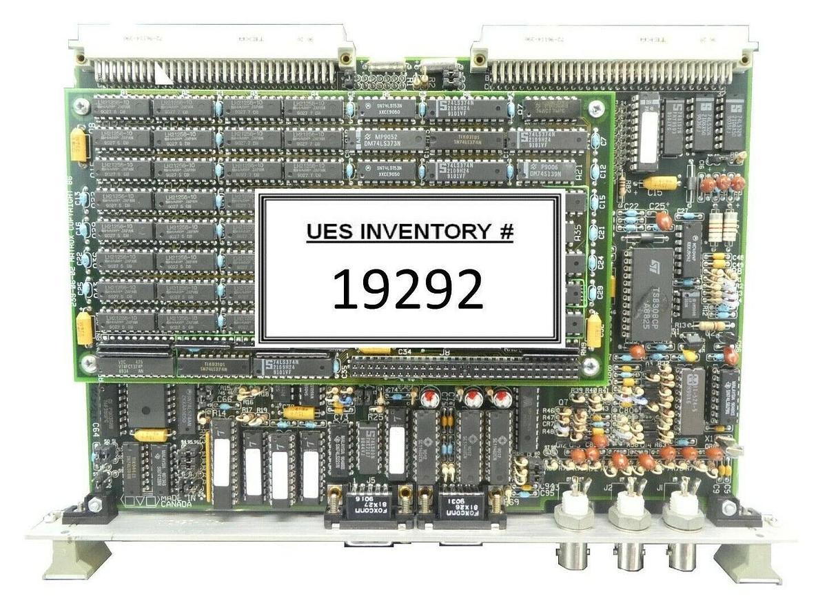 Used Matrox VIP-1024A Frame Grabber PCB Card 268-06-01 239-06-02 KLA-Tencor eS31