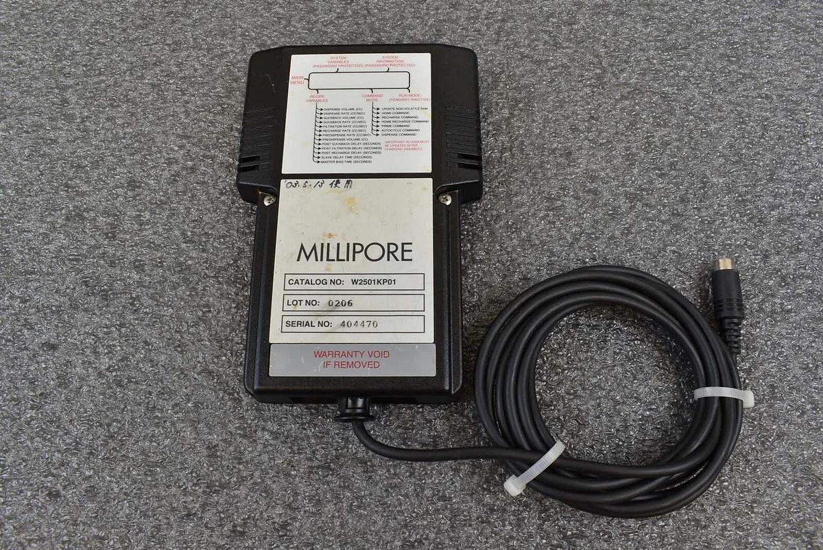 Used Millipore W2501KP01 Photo-250 Teach Pendant Hand Held Terminal Working Surplus