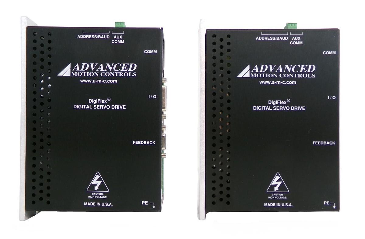 Used Advanced Motion DPQNNIR-015S400-5863 Digital Servo Drive EVG150 Lot of 2 Working