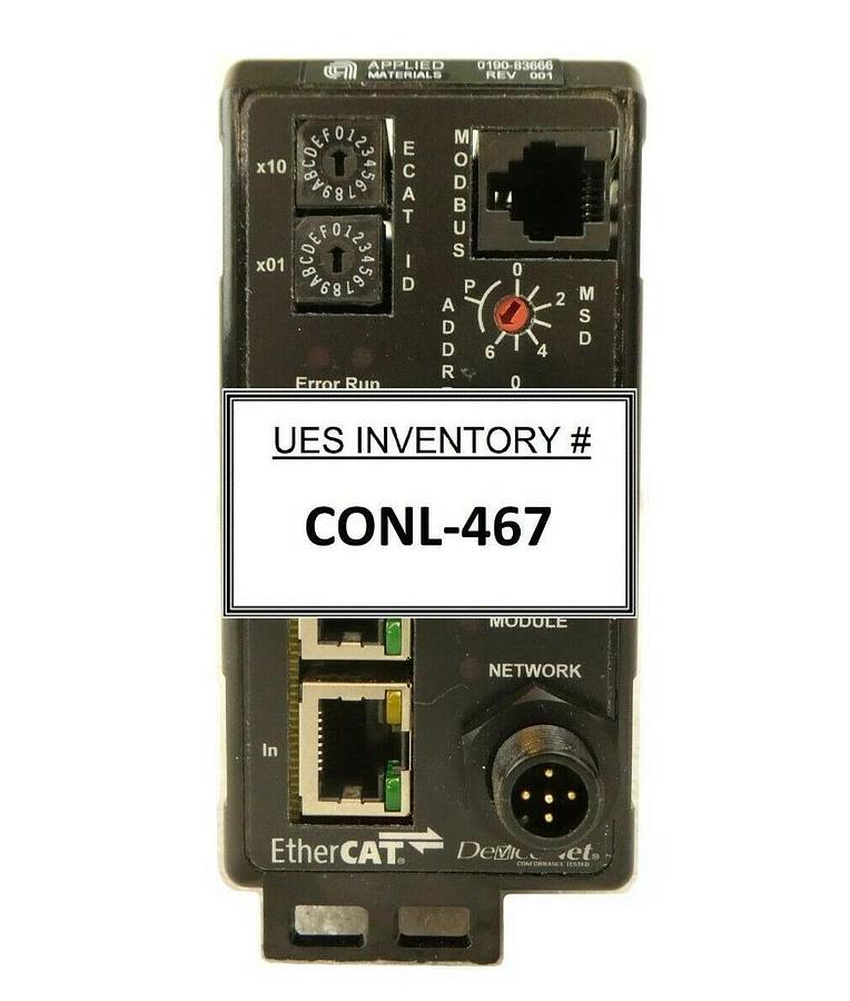 Used AMAT Applied Materials 0190-83666 PLC EtherCAT DeviceNet Controller Working