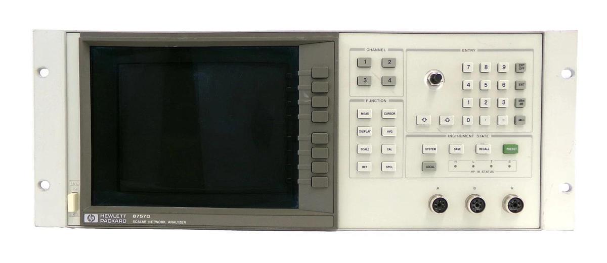 Used HP Hewlett-Packard 8757D 110GHz Scalar Network Analyzer Agilent Spare Surplus