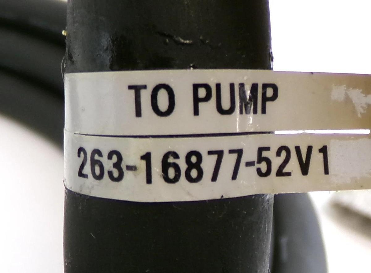 Used Shimadzu 263-16877-52V1 Turbomolecular Pump Cable 5M Turbo Working