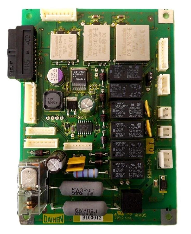 Used Daihen RMN-291 RF Auto Matcher PCB Board Assembly B103012 Working Surplus