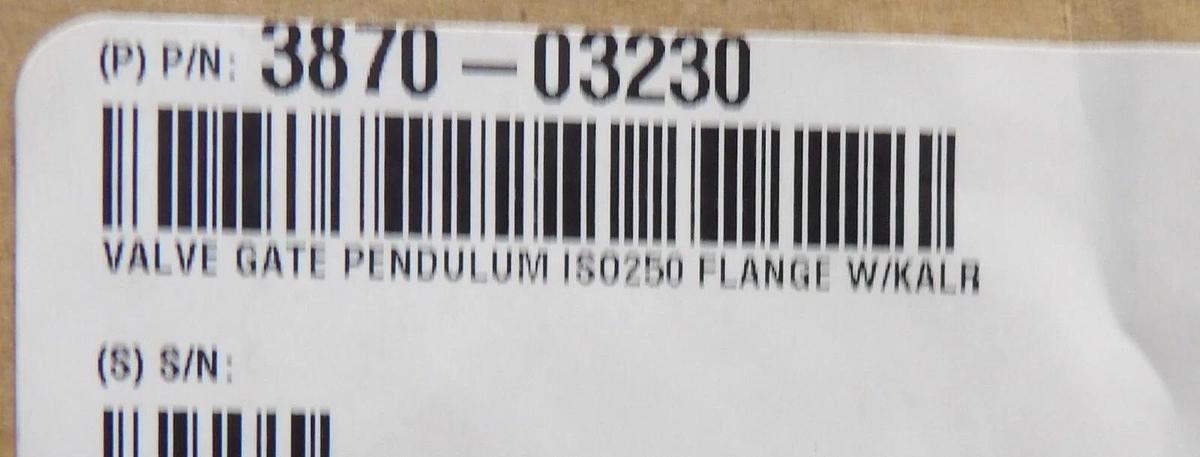 Refurbished Nor-Cal Products 3870-03230 Isolation Pendulum Valve SPUSB/010E0054 Refurbished