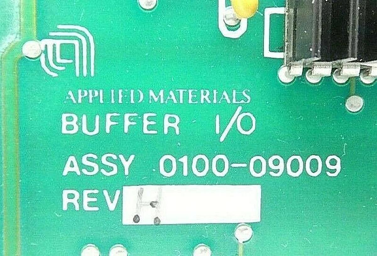 Used AMAT Applied Materials 0100-09009 Buffer I/O PCB Card P5000 Working Surplus