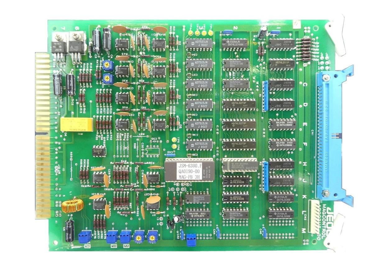 Used JEOL AP002116-00 Control PCB Card MAGCONTROL JSM-6300F SEM Working Surplus