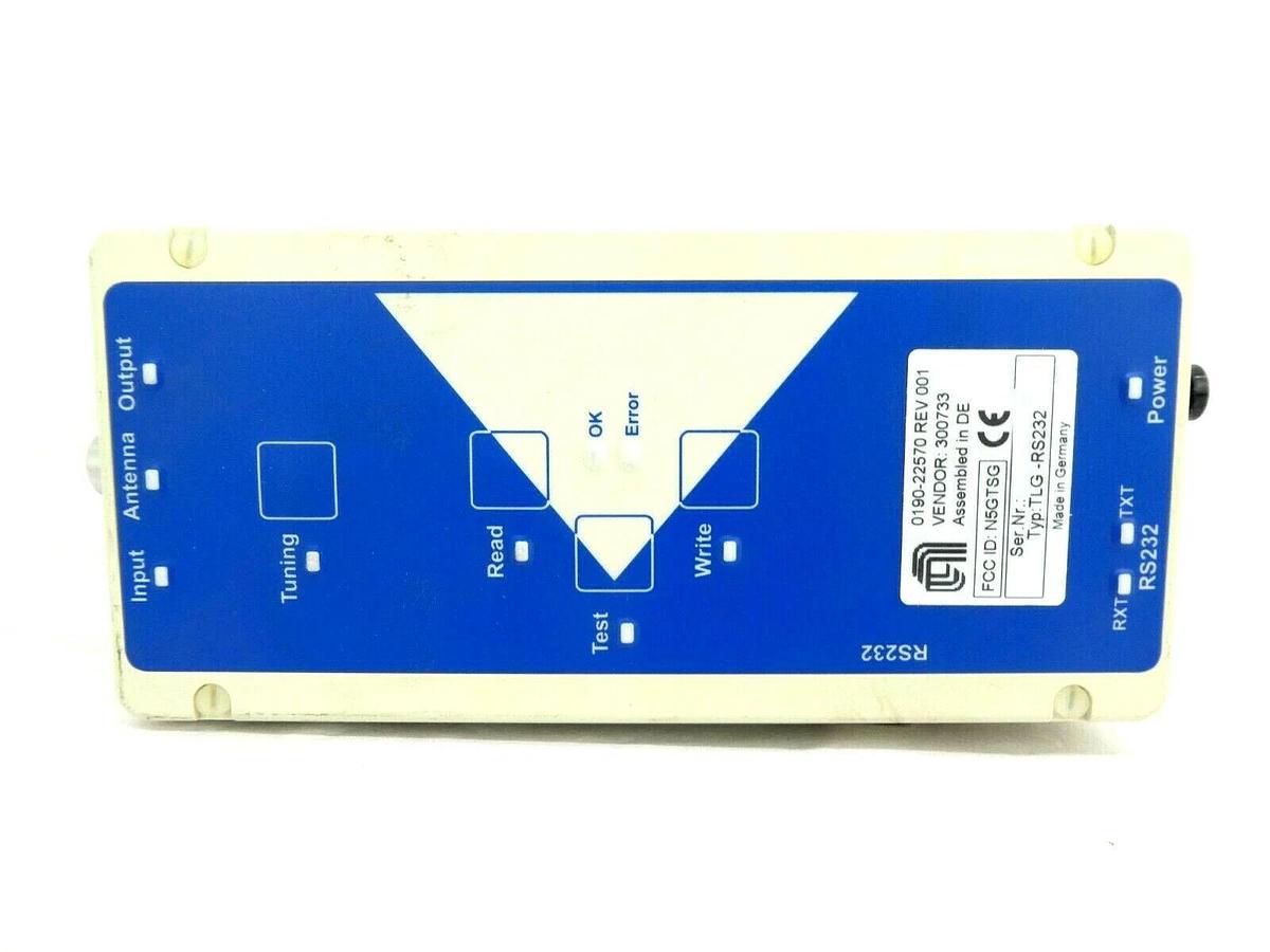 Used AMAT Applied Materials 0190-22570 Transponder Reader TLG-I2-AMAT-R1 0240-50375