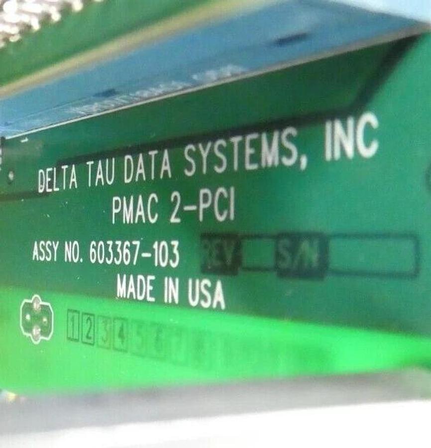 Used J-MAR Precision 300 PMAC Automation Controller Delta Tau 603367-103 Working
