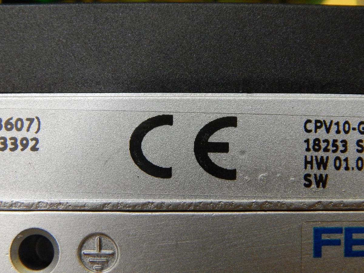 Used Festo CPV10-GE-MP-4 4-Port Pneumatic Manifold CPV-10-VI Used Working