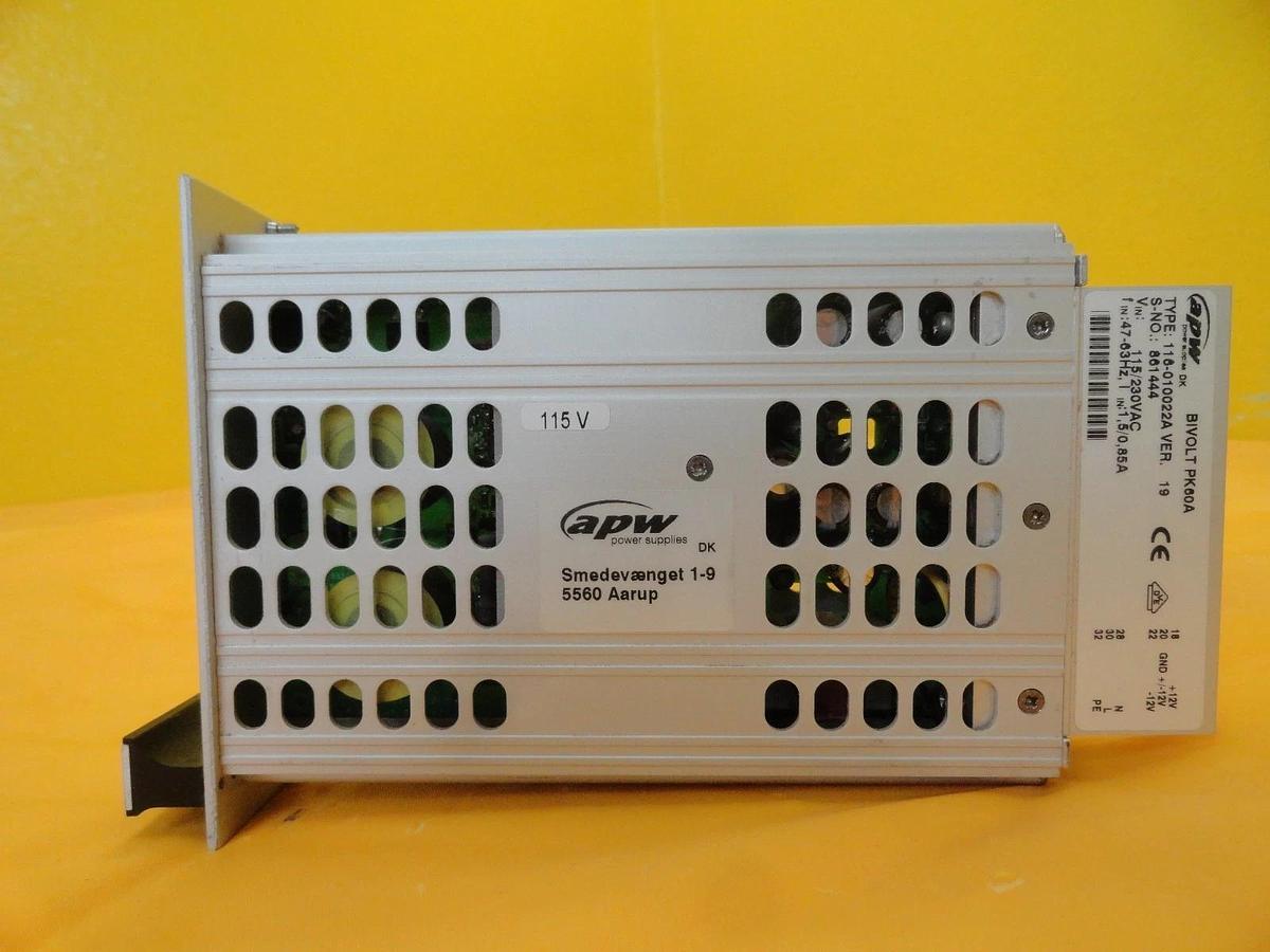 Used APW Power Supplies 116-010022A Power Supply PCB Card BIVOLT PK60A Used Working