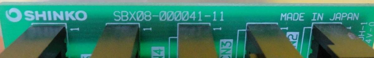 Used Shinko Electric SCE93-100037-C1 Interface Board PCB SBX08-000041-11 Used Working
