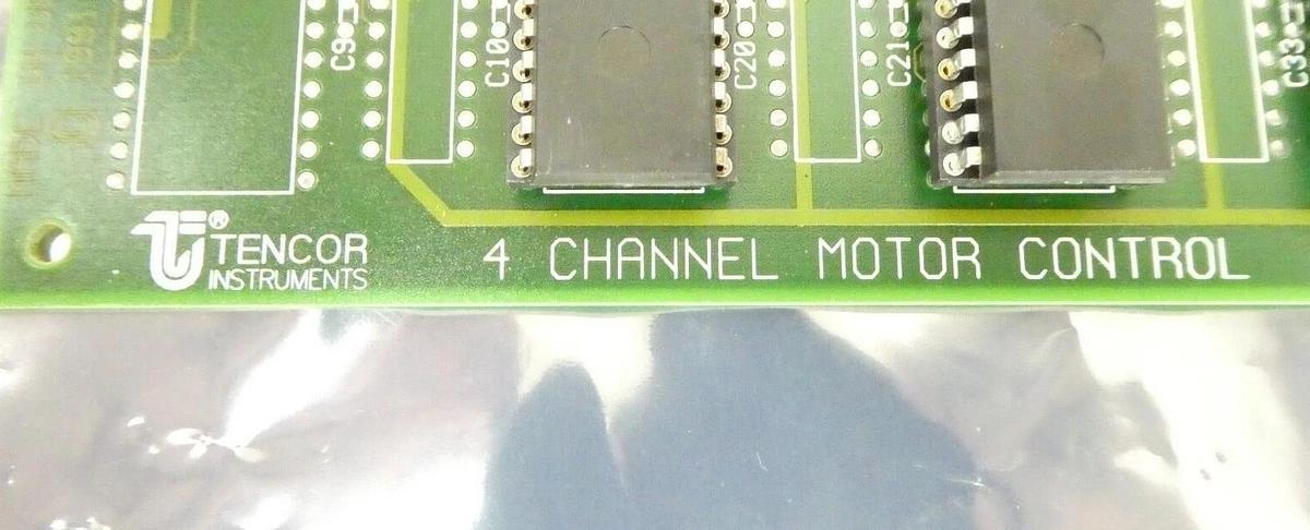 Used Tencor Instruments 186481 4-Channel Motor Control PCB Card 184578 P-2H Working