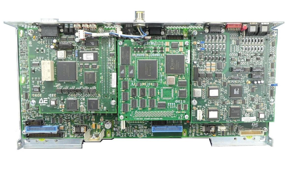 Used AE Advanced Energy 3054108-02 Pinnacle Control PCB Assembly 2301478-B Working