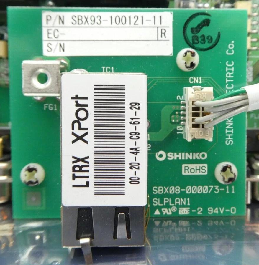 Used Shinko Electric SBX93-10097-14 SLPCPU6_R2 PCB SBX08-000052-13 SBX93-100121-11