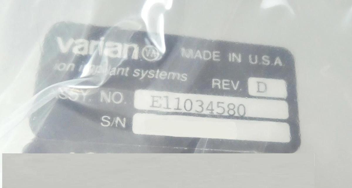 Refurbished Varian Ion Implant Systems E11034580 Isolation Valve Assembly OEM Refurbished