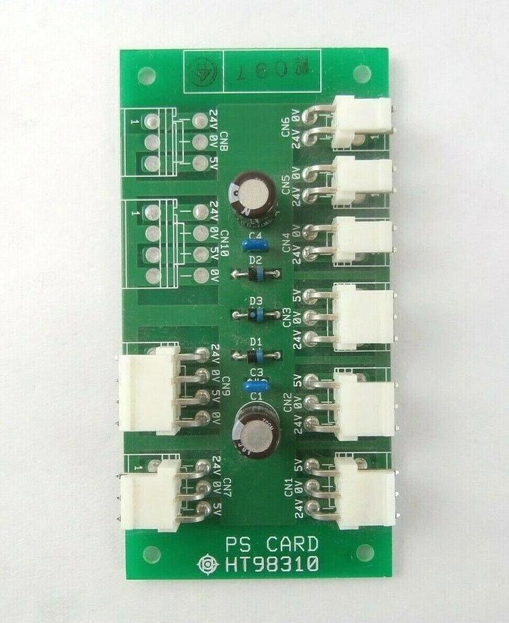 Used Hitachi HT98310 PCB Rack Power Supply PCB PS CARD Set of 2 M-712E Working Spare