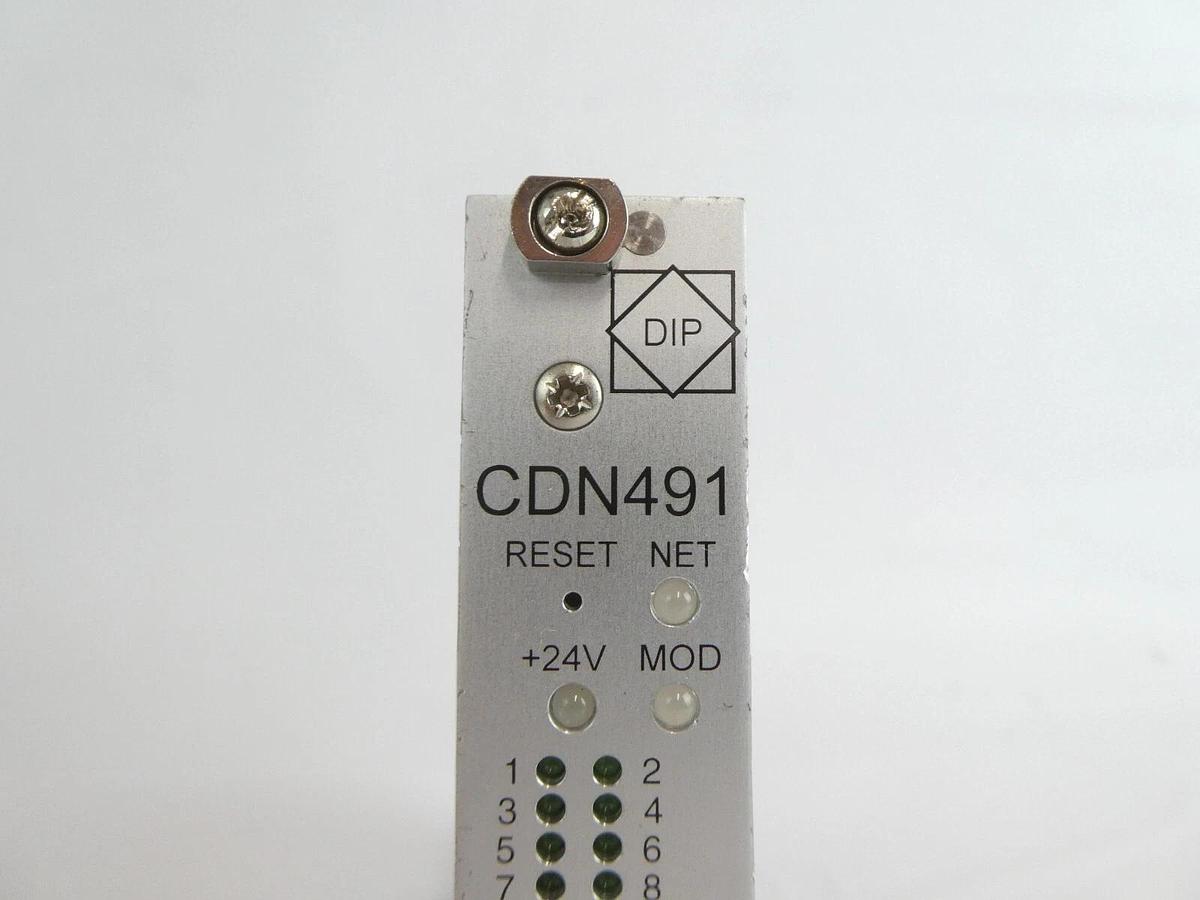 Used DIP 15049105 DeviceNet I/O PCB Card CDN491 DIP-094-089 AMAT 0190-02506 Working