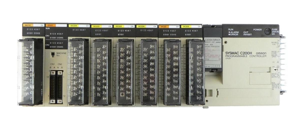 Used Omron C200H Programmable Logic Controller PLC Sysmac C200H-MR431 Working Surplus