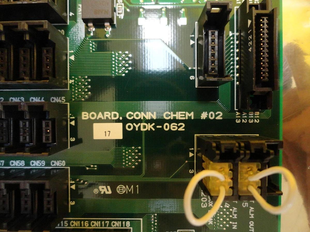 Used TEL Tokyo Electron OYDK-062 CONN CHEM #02 PCB Board Lithius Used