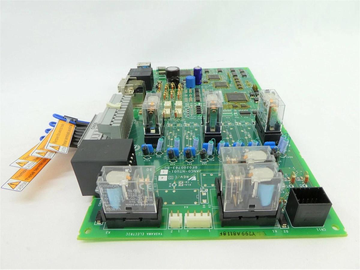 Used Yaskawa Electric JANCD-NTU01-1 Robot PCB DF0200763-B0 Nikon NSR-S610C Working