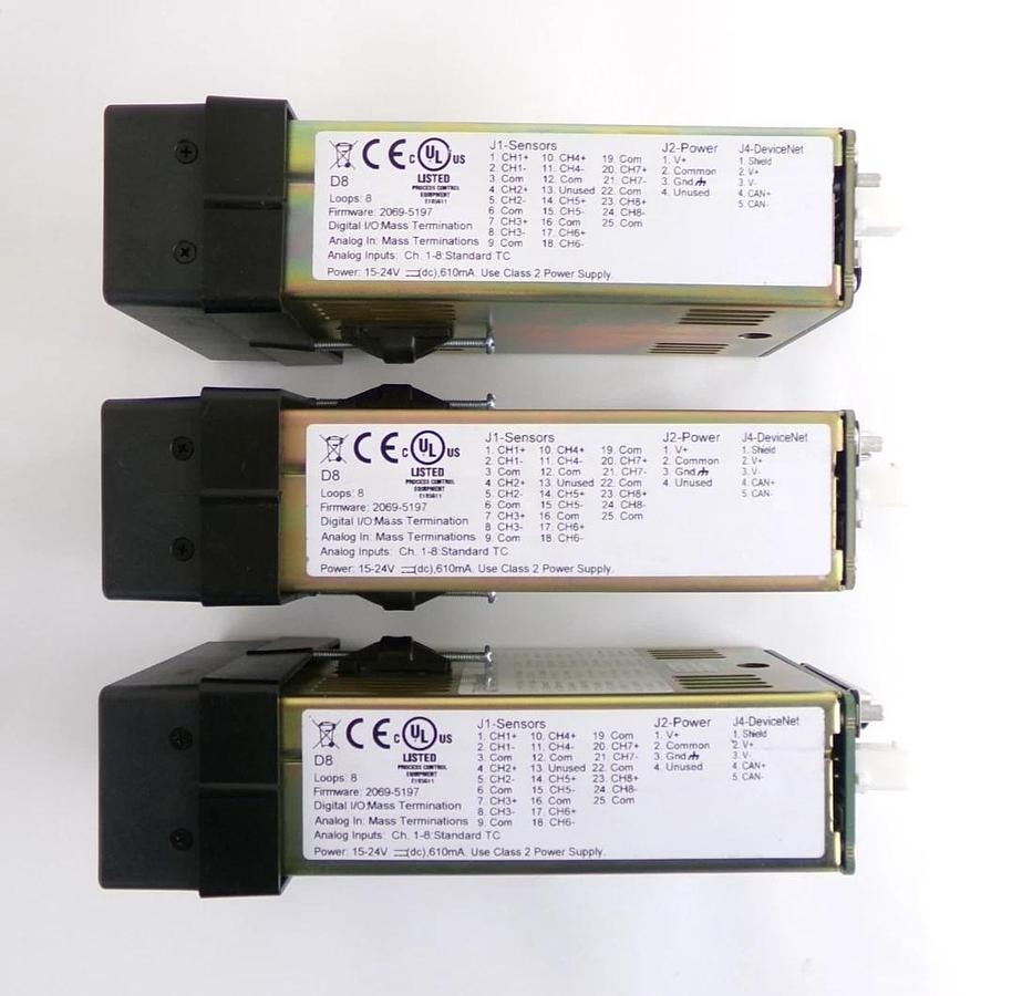 Used AMAT Applied Materials 0190-81245 TB50 Digital I/O PLC Module D8 Lot of 10