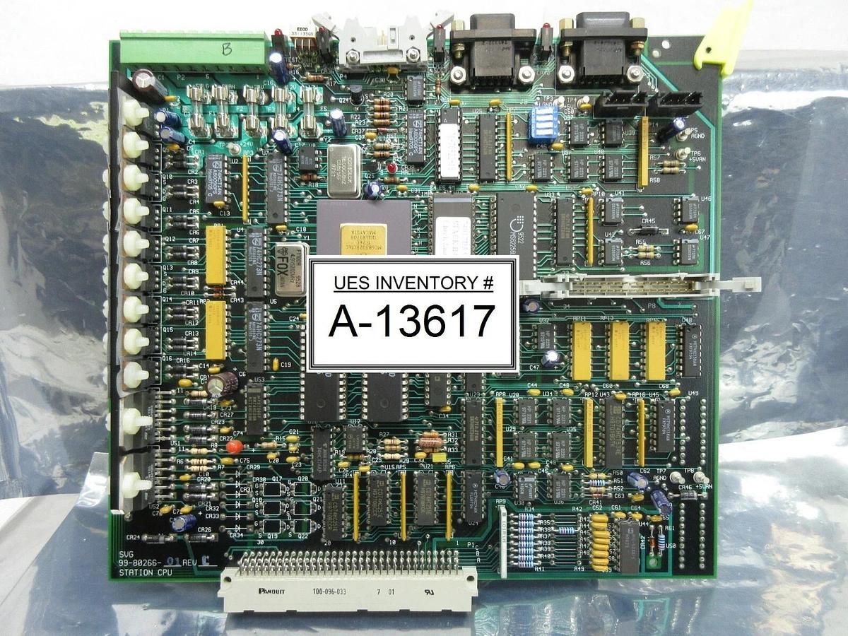 Used SVG Silicon Valley Group 99-80266-01 Stack Bake Station CPU PCB Card Rev. C Used