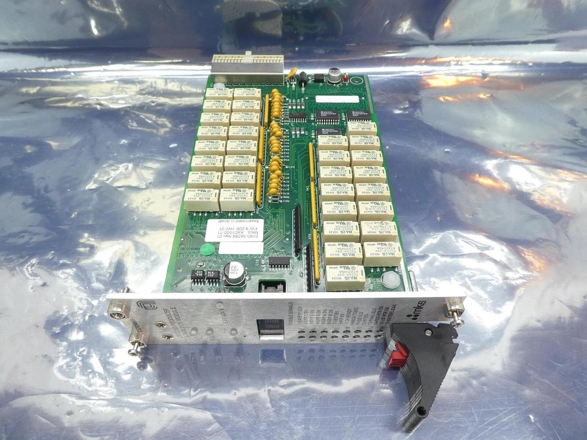 Used MKS Instruments AS01500-71 Interlock Module PCB Card CDN500R-71 AMAT 0190-38266