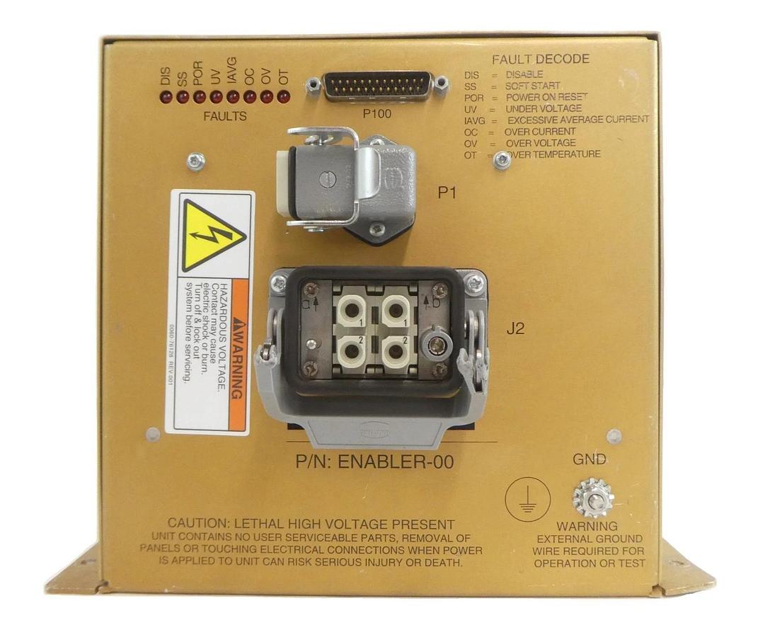 Used Kollmorgen ENABLER-00 2-Channel Magnet Driver AMAT 0190-16633 Working