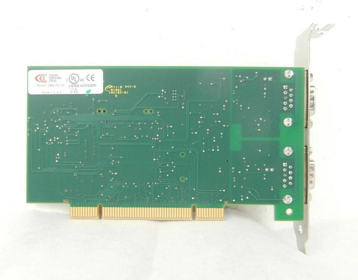Used Copley Controls 07-01156-000 CAN Interface PCB Card CAN-PCI-02 Rev. A Working