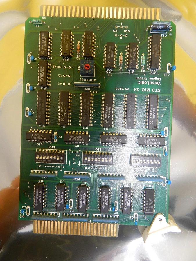 Used VersaLogic 2100-0120 Relay PCB Card VL-MIO-24 AG Associates 4100s Used Working