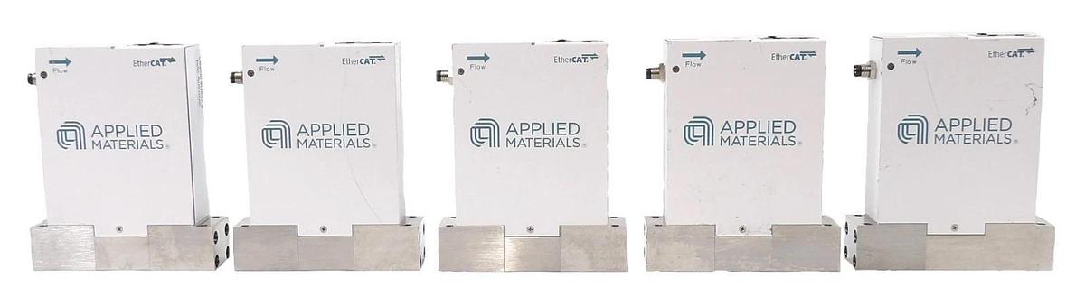 Used AMAT Applied Materials EtherCAT Mass Flow Controller MFC Reseller Lot of 5