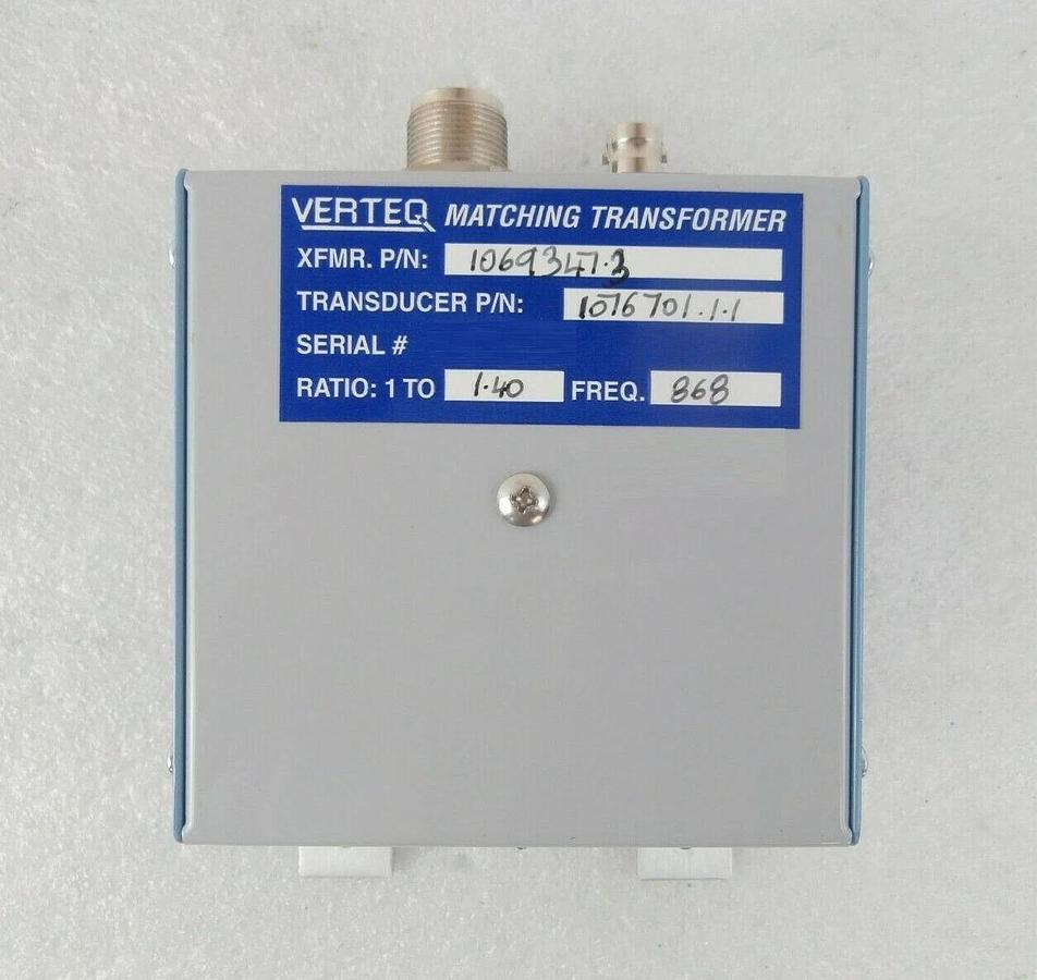 Used Verteq 1069347.3 RF Matching Transformer Ratio 1.40 Reseller Lot of 9 Working