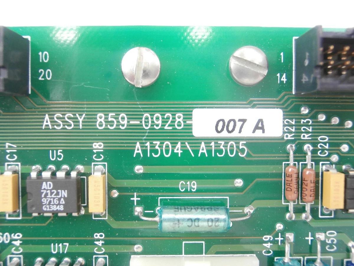 Used SVG Silicon Valley Group 859-0928-007 Power Amplifier PCB A1304/A1305 Working