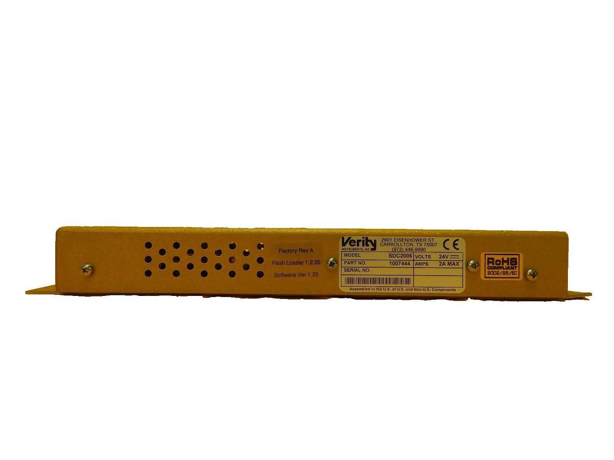 Used Verity Instruments 1007444 PCB Control Unit SDC2006 Novellus 27-355491-00 Spare