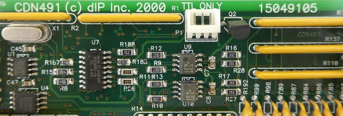 Used DIP 15049105 DeviceNet I/O PCB Card CDN491 AMAT 0190-02506 Reseller Lot of 3