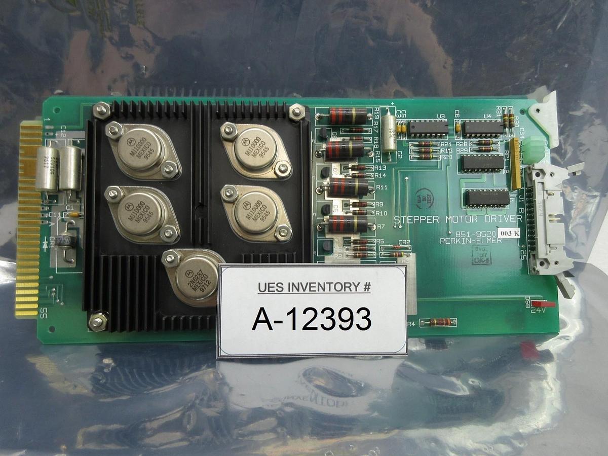 Used Perkin-Elmer 851-8520-003 Stepper Motor Driver PCB Card Rev. K SVG 90S Used