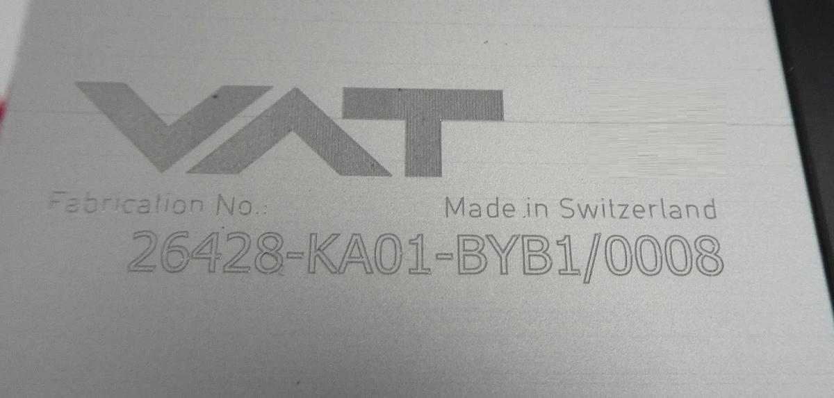 VAT 26428-KA01-BYB1 High Vacuum Angle Valve AMAT Applied Materials 3870-06651