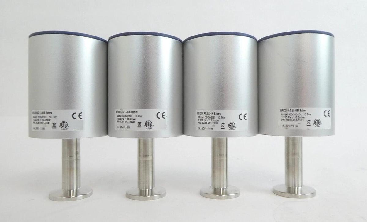 Used Inficon 3CB1-951-230B Capacitance Diaphragm Gauge CDG025D Lot of 12 Working