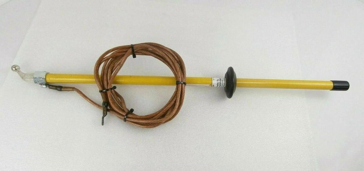 Used Peyer Energietechnik 1395 Discharge Rod & Ground Cable 30kV DC Balzers Working