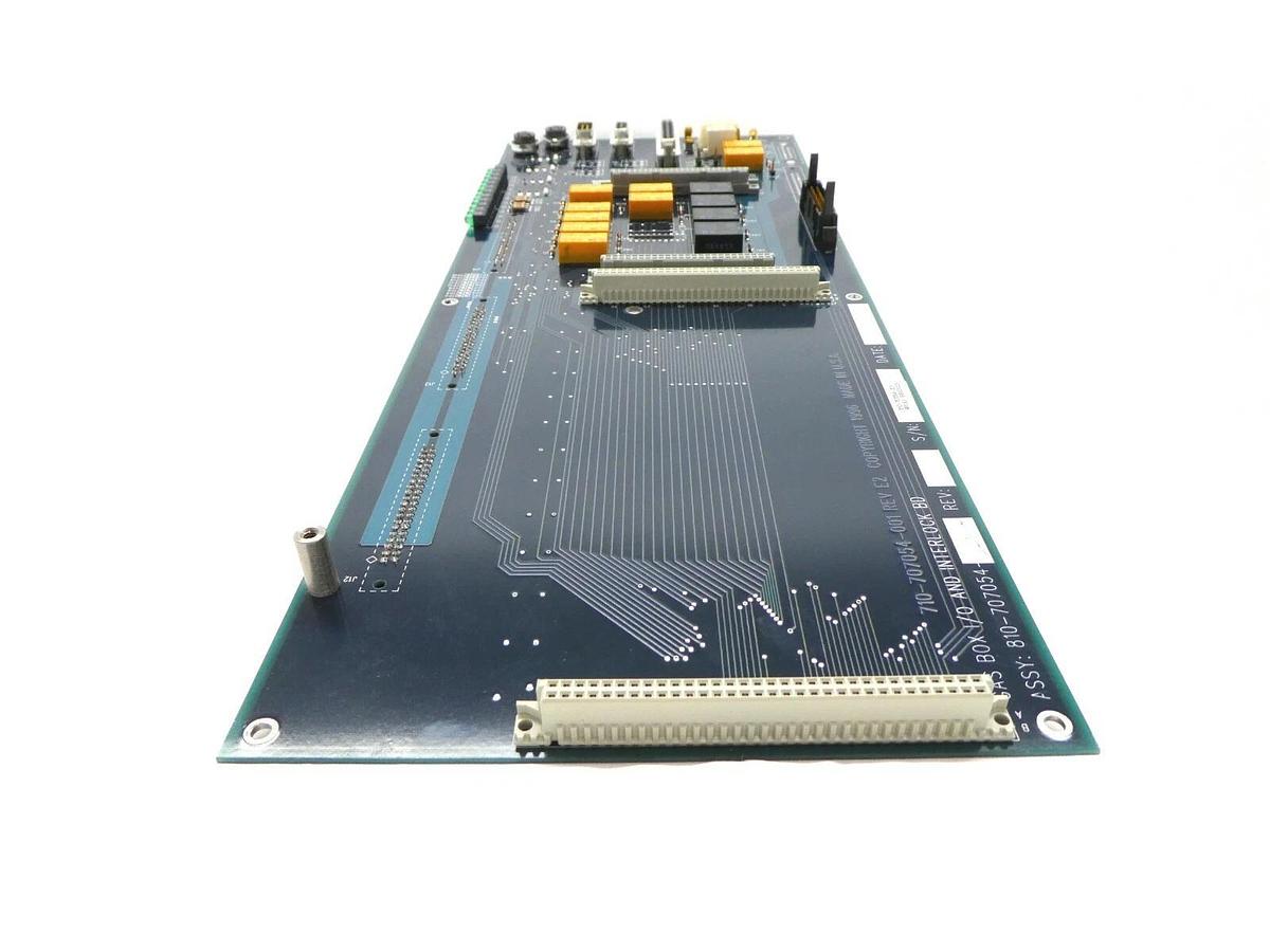 Used Lam Research 810-707054-001 Gas Box I/O Interlock Board PCB FPD Continuum Spare