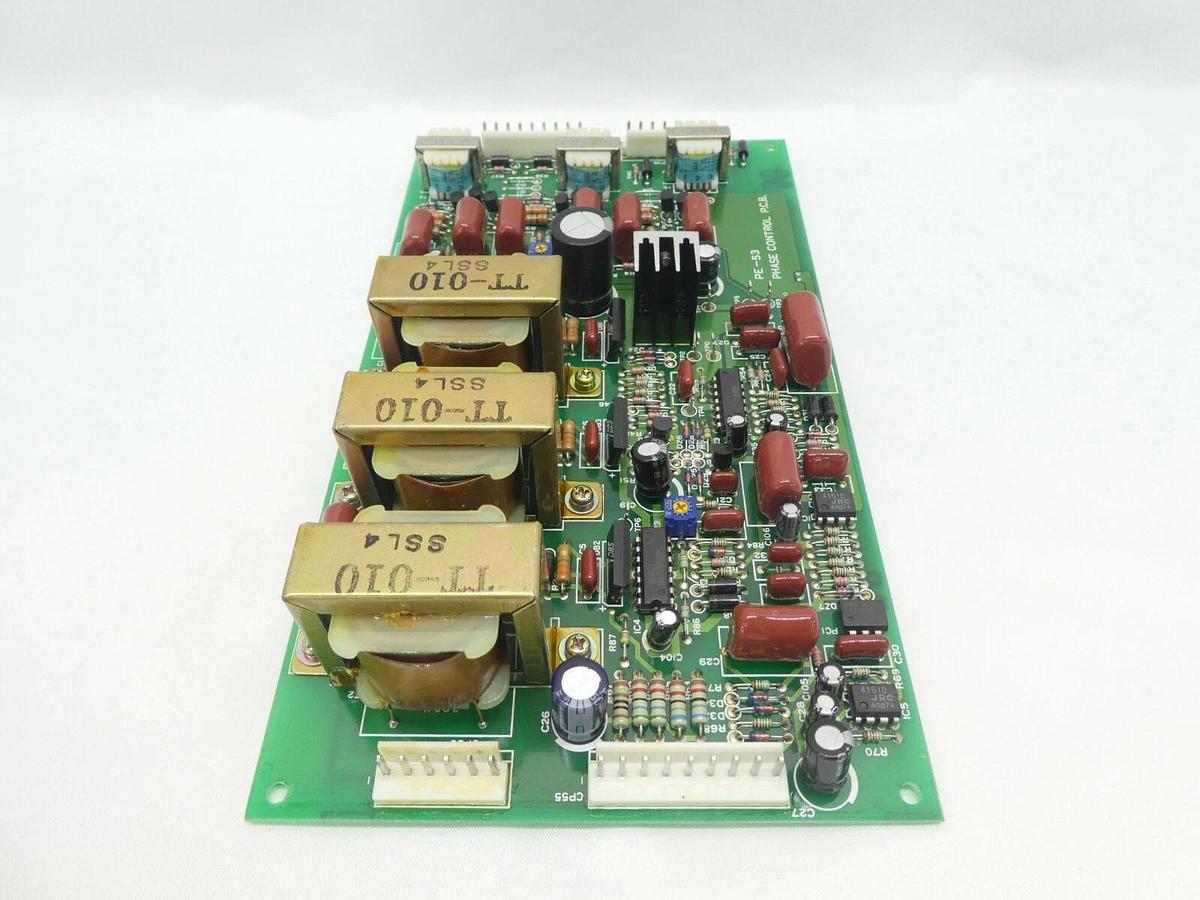 Used Varian Semiconductor Equipment VSEA PE-53 Phase Control PCB Working Surplus