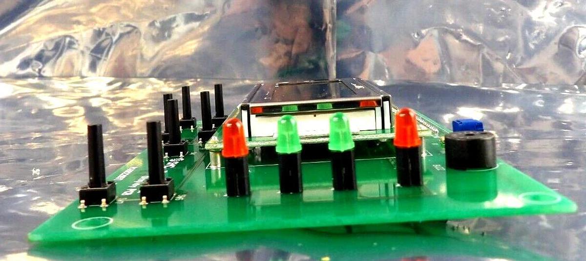 Used SMC P49822057 Thermo Chiller LCD Display Panel PCB Working Surplus