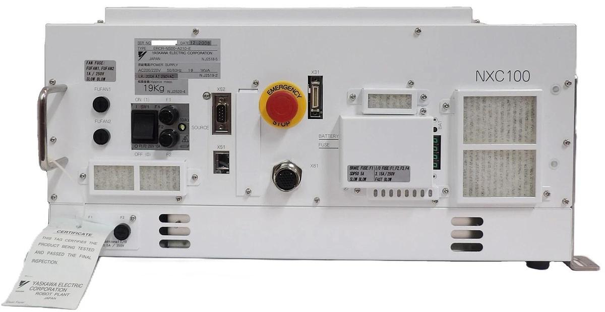 Used Yaskawa YR-CRJ3-A00 MOTOMAN Robot Set NXC100 ERCR-NS00-A210-E Working Surplus