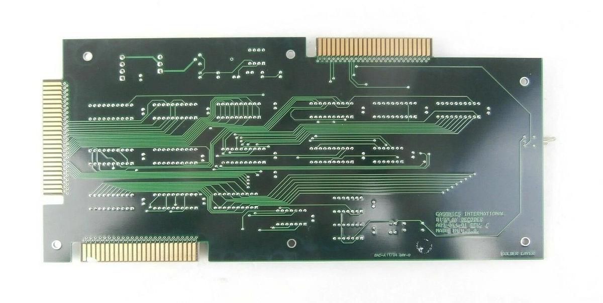 Used GaSonics 90-26090038 Display Decoder PCB A89-005-01 Aura A-2000LL Working Spare