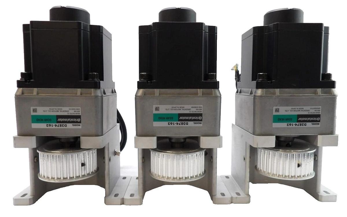 Used Oriental Motor BXM6400-GFS-K6 DC Motor W/Gear Head D3874-162 Lot of 3 Working